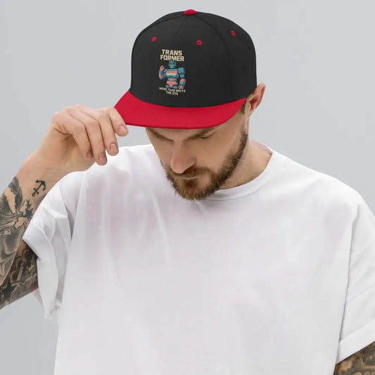 TRANSformer Snapback Hat - FloofChonk
