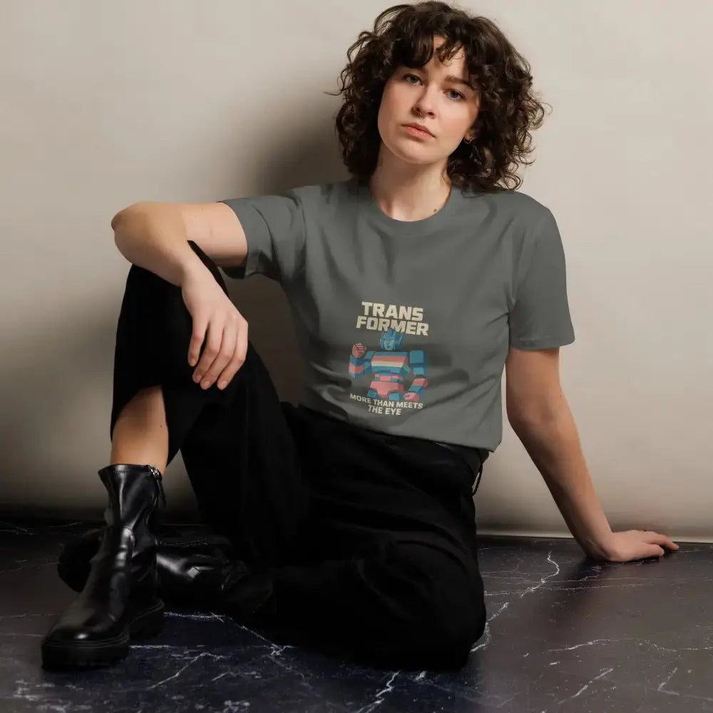 TRANSformer Unisex premium t-shirt - FloofChonk