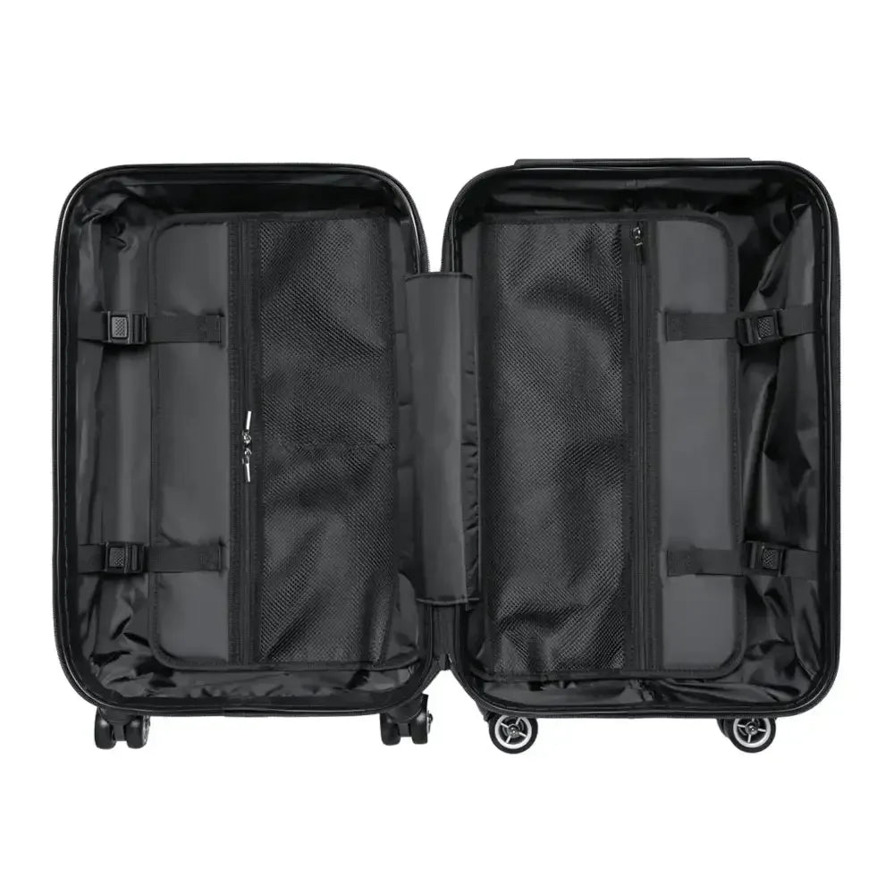 Travel Cat Suitcase, Cute Cat Luggage, Pet Lover's Travel Bag - FloofChonk