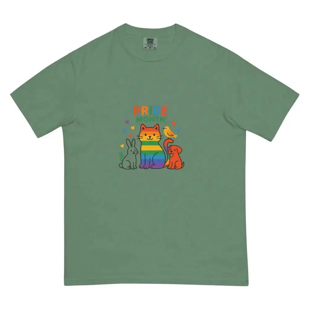 Unisex garment - dyed heavyweight t-shirt - FloofChonk
