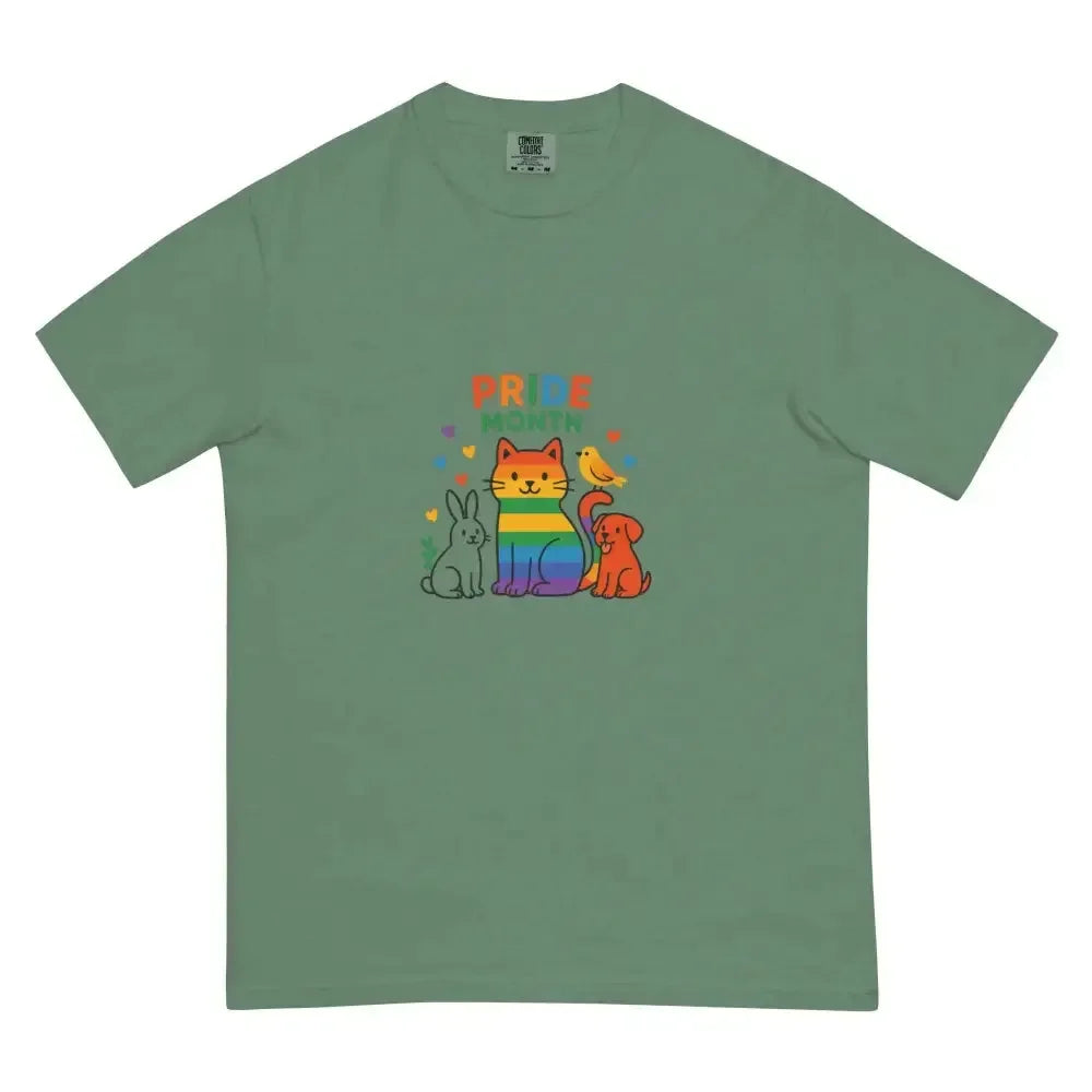 Unisex garment-dyed heavyweight t-shirt - FloofChonk