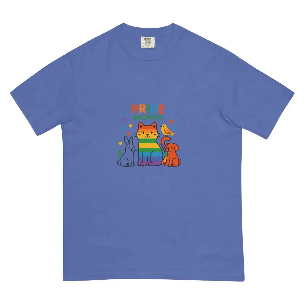 Unisex garment - dyed heavyweight t-shirt - FloofChonk