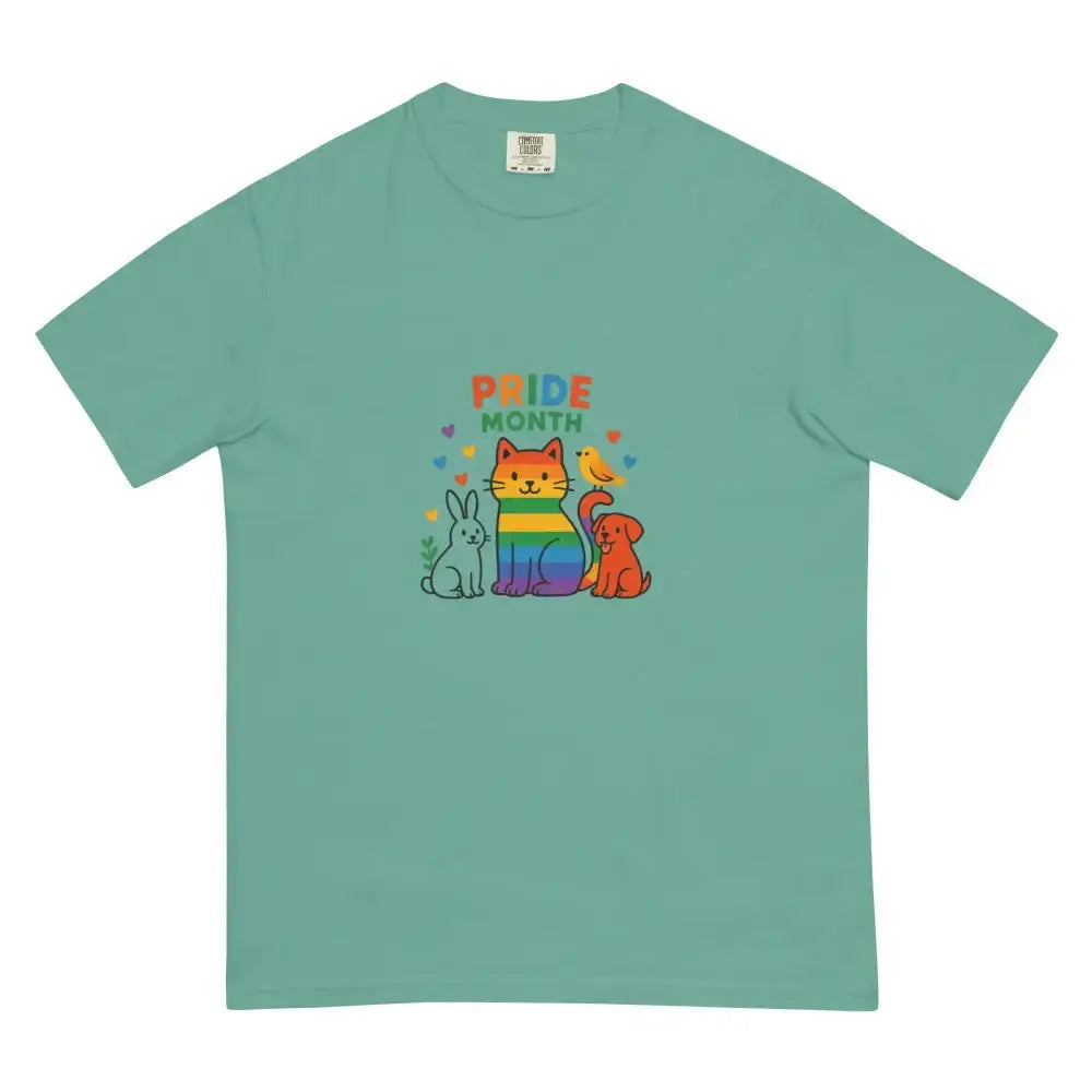 Unisex garment - dyed heavyweight t-shirt - FloofChonk