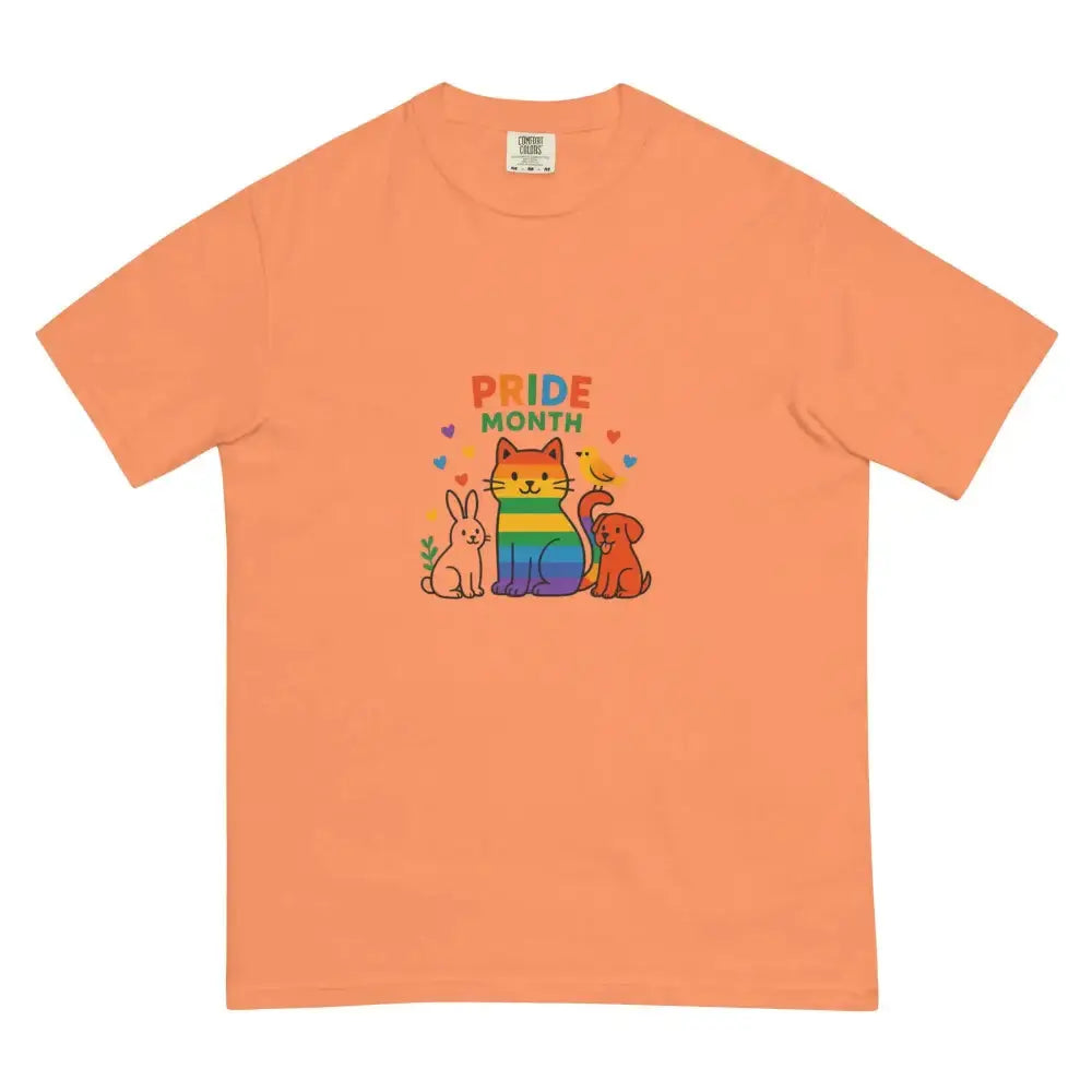 Unisex garment - dyed heavyweight t-shirt - FloofChonk