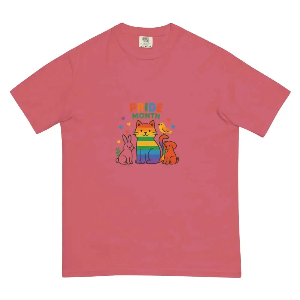 Unisex garment - dyed heavyweight t-shirt - FloofChonk