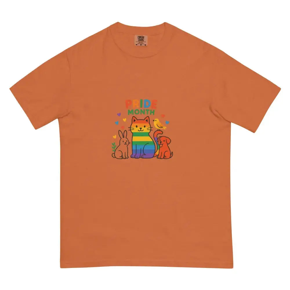 Unisex garment - dyed heavyweight t-shirt - FloofChonk
