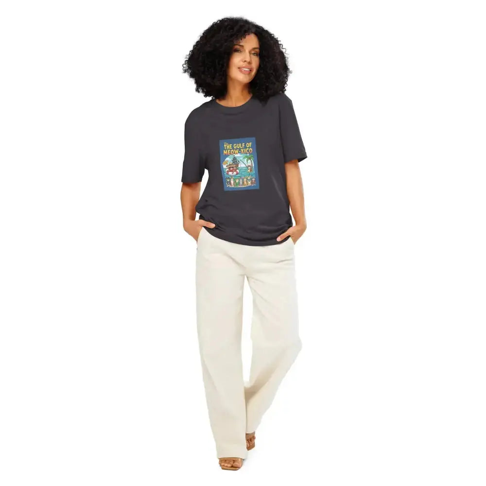 Unisex Organic Ribbed Neck T-Shirt - FloofChonk