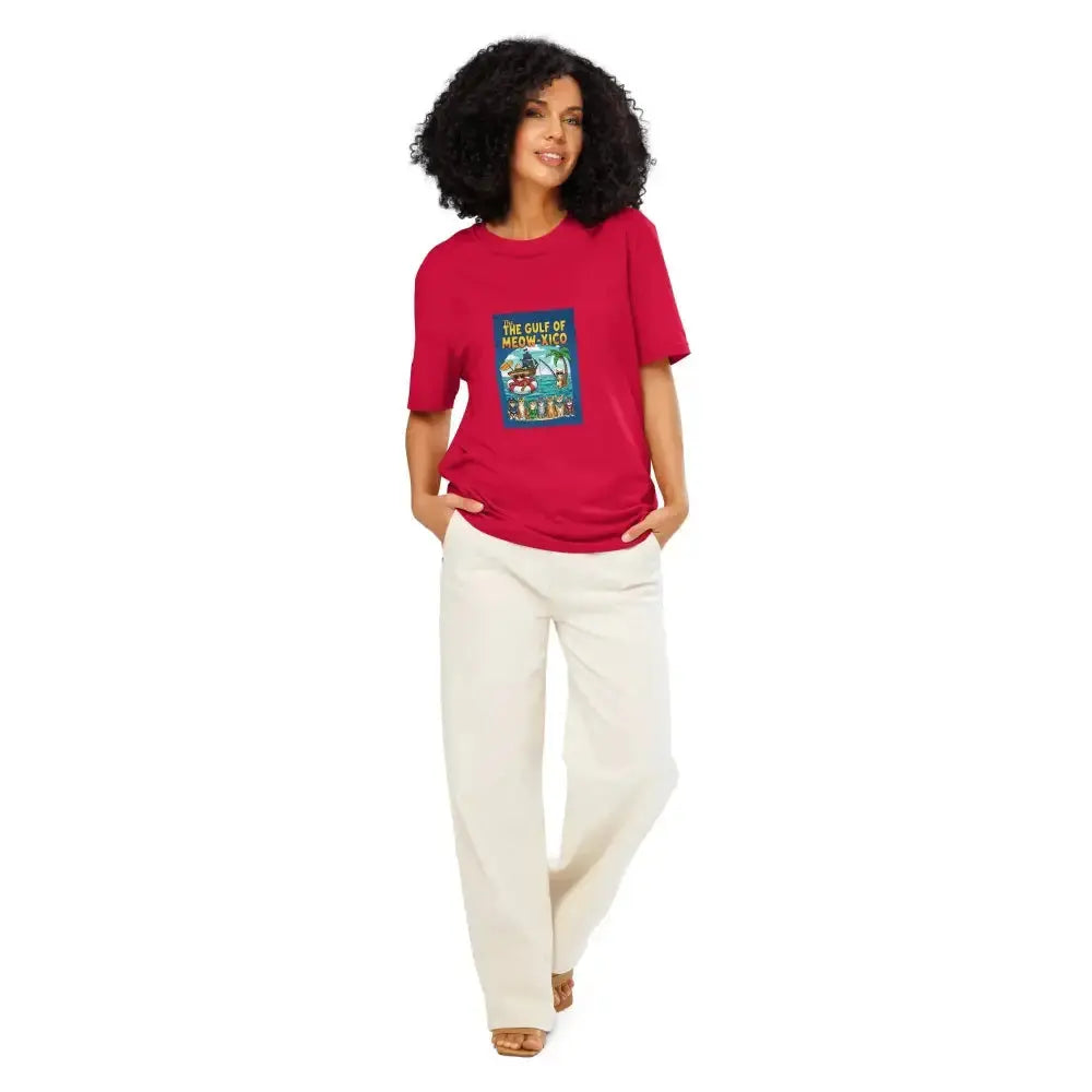 Unisex Organic Ribbed Neck T-Shirt - FloofChonk