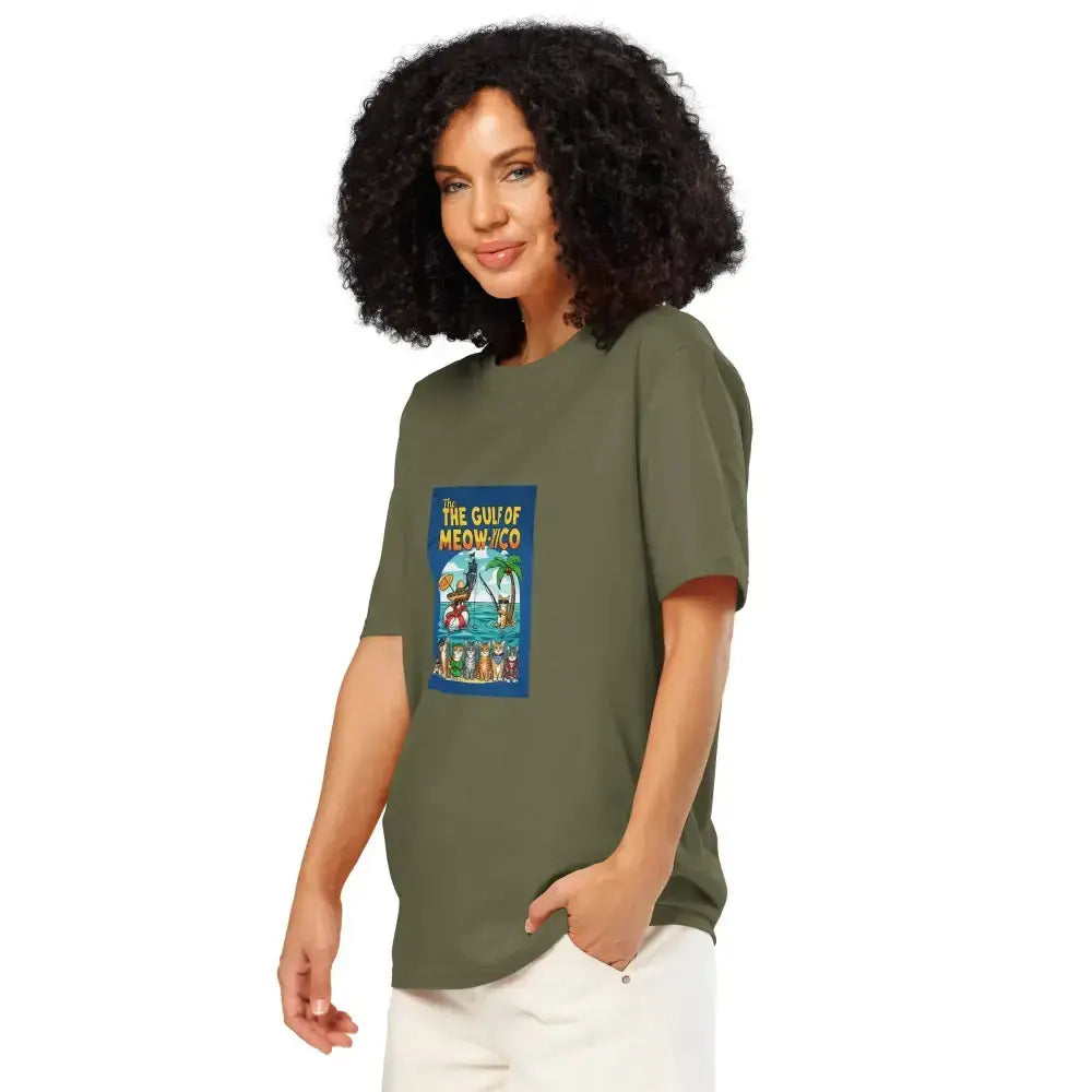Unisex Organic Ribbed Neck T-Shirt - FloofChonk