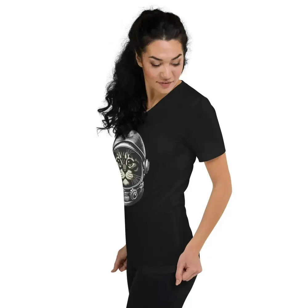Unisex Short Sleeve V - Neck T-Shirt - FloofChonk