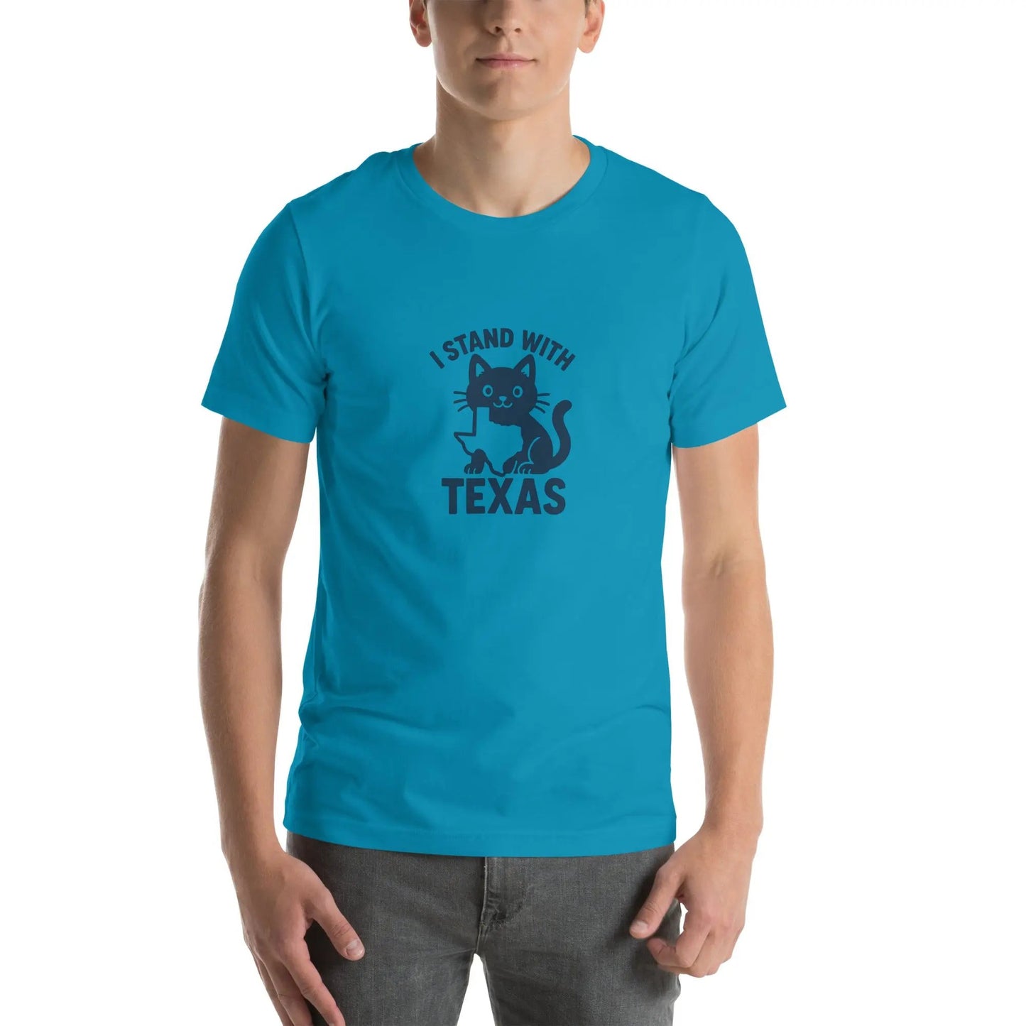 I Stand With Texas Unisex t-shirt - FloofChonk