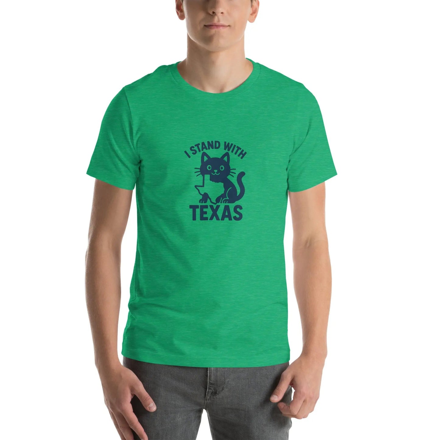 I Stand With Texas Unisex t-shirt - FloofChonk