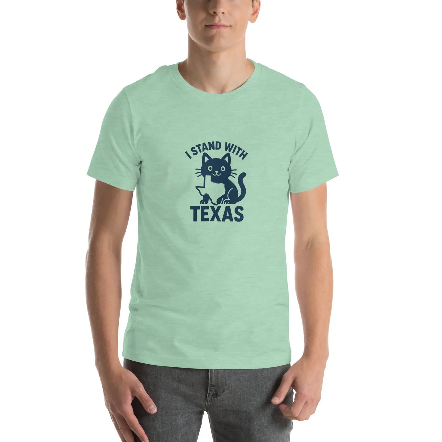 I Stand With Texas Unisex t-shirt - FloofChonk
