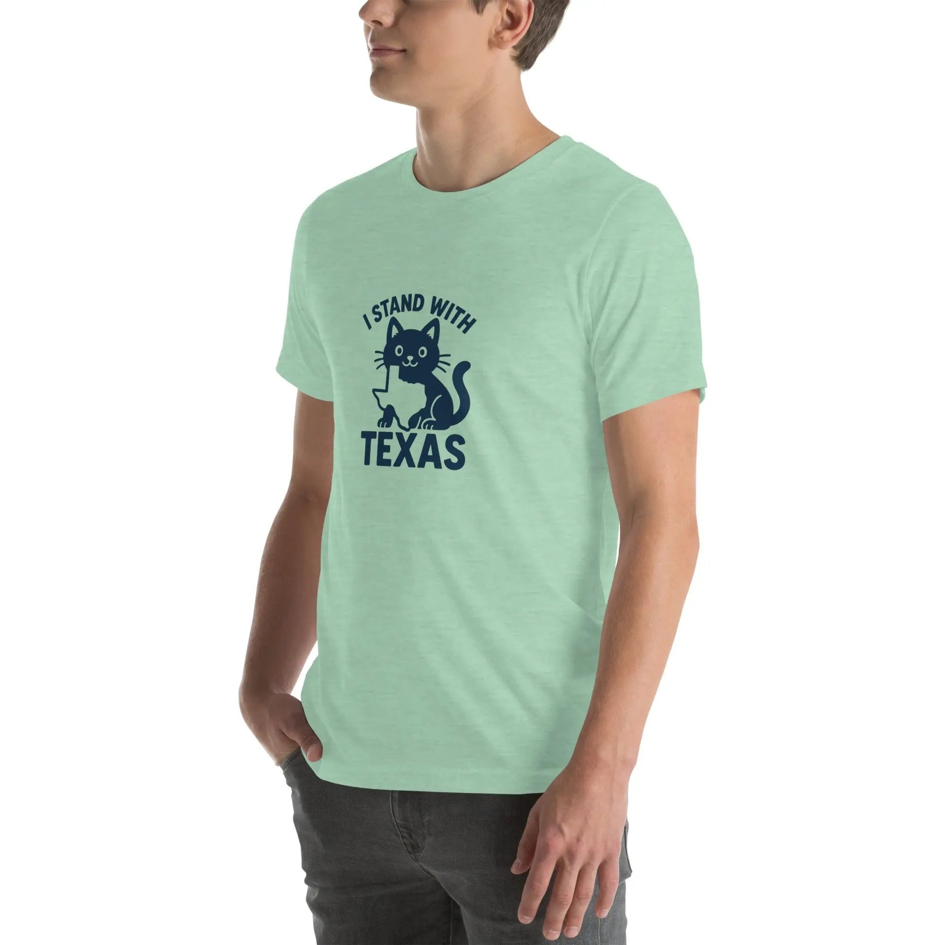 I Stand With Texas Unisex t-shirt - FloofChonk