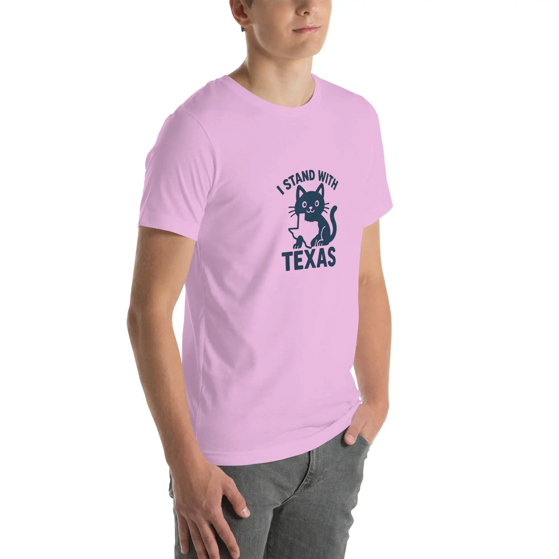 I Stand With Texas Unisex t-shirt - FloofChonk