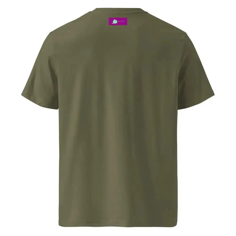Whatcha Doin' Unisex organic ribbed neck t-shirt - FloofChonk