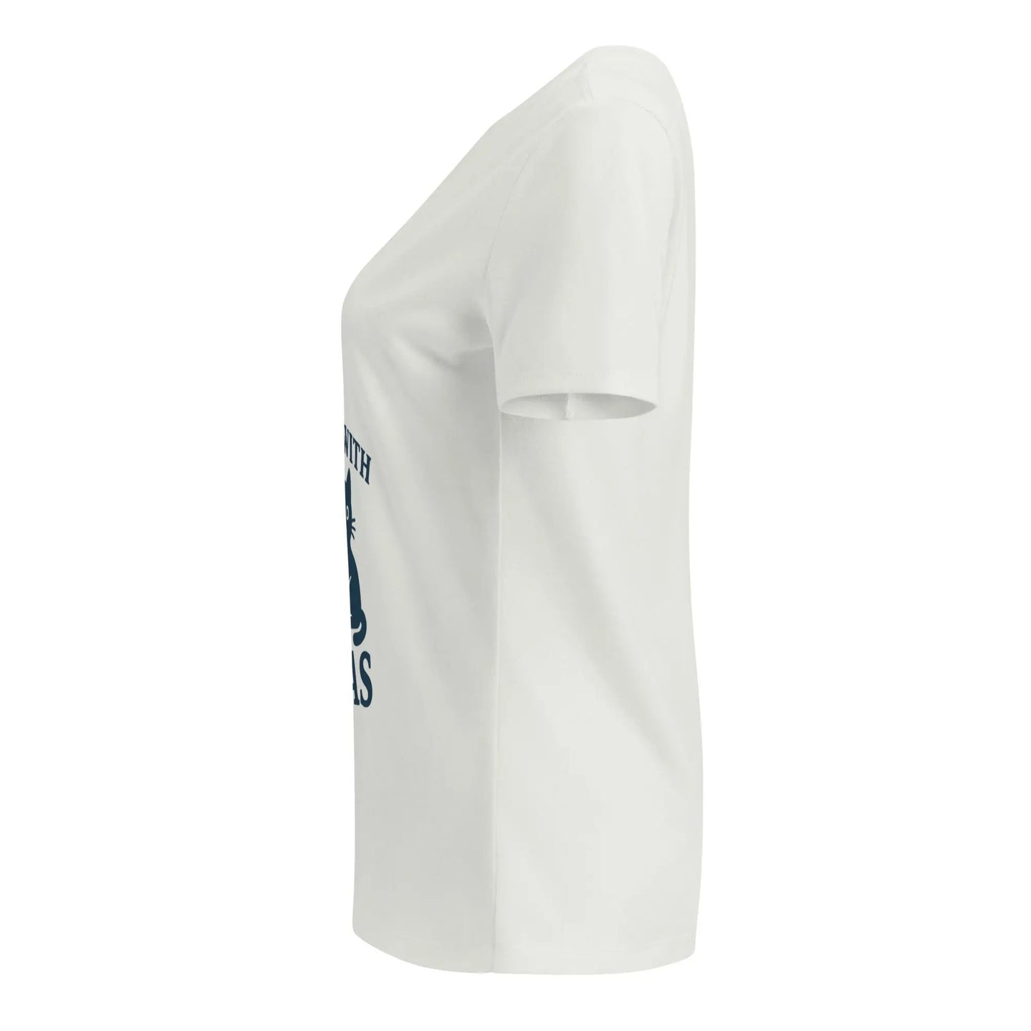 I Stand with Texas women's relaxed v-neck t-shirt - FloofChonk