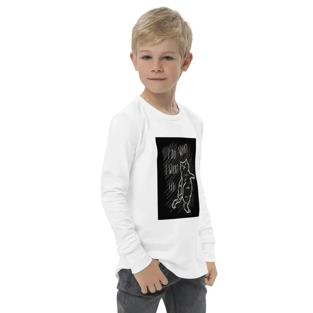 Youth Long Sleeve Tee: A Must - Have for Every Young Fashionista - FloofChonk