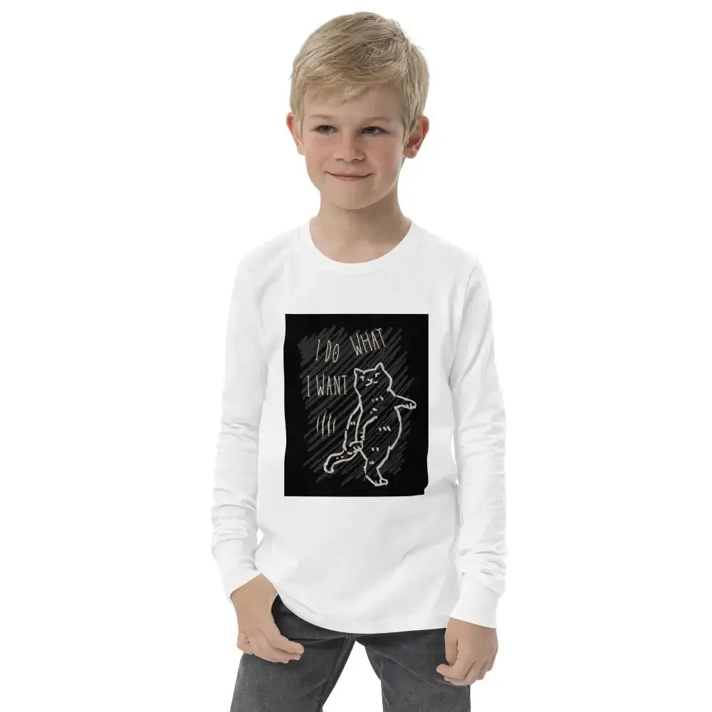 Youth Long Sleeve Tee: A Must - Have for Every Young Fashionista - FloofChonk