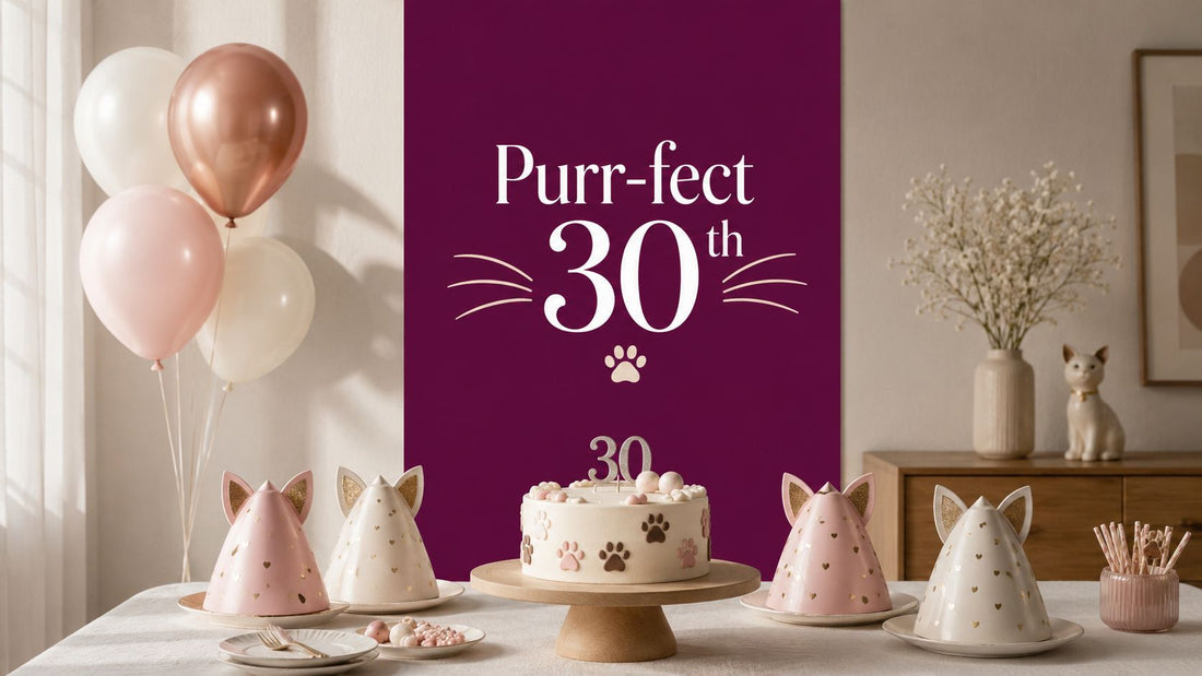 10 Purr-fect 30th Birthday Themes for Cat Lovers - FloofChonk