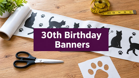 30th Birthday Banners: The Ultimate Cat Lover's Guide - FloofChonk