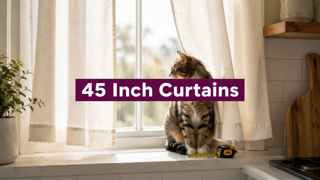 45 Inch Curtains: The Purr-fect Sizing Guide for Cat Lovers