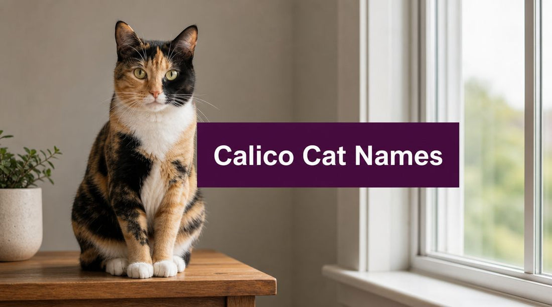8 Unique Names for Calico Cats (Purr-fect Picks!) - FloofChonk