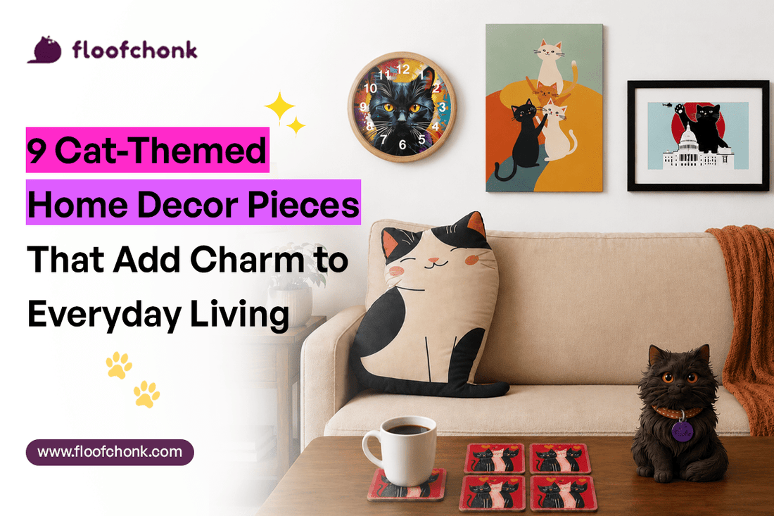 9 Cat-Themed Home Decor Pieces That Add Charm to Everyday Living - FloofChonk