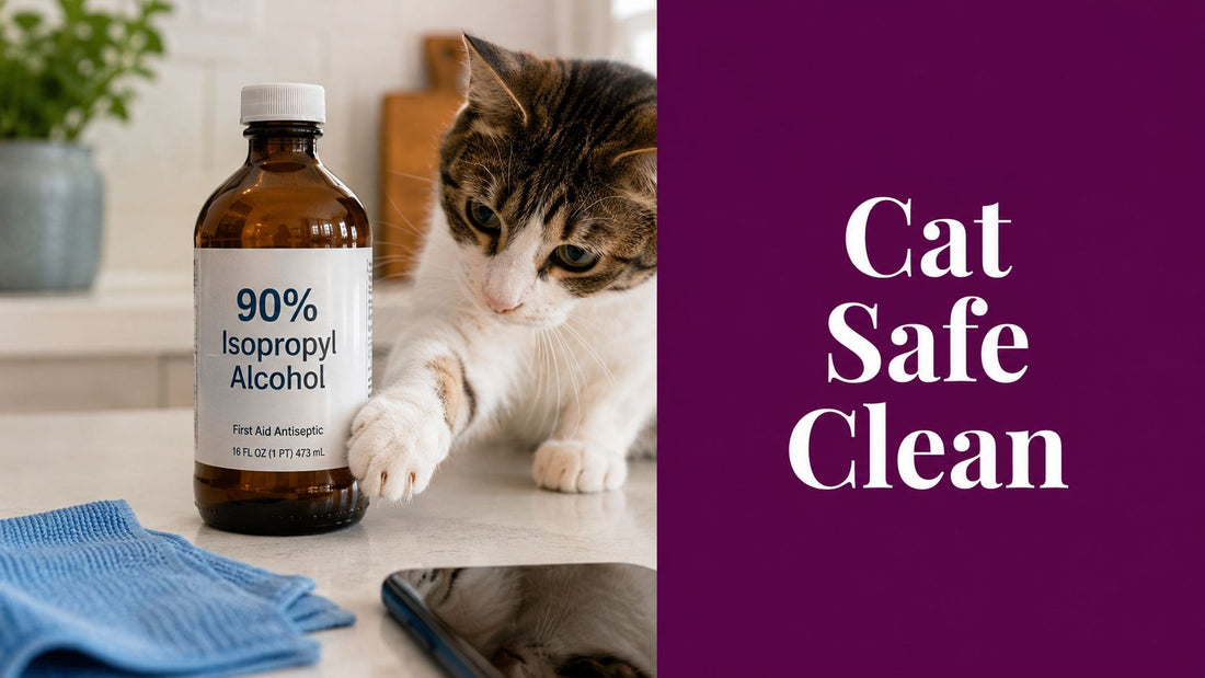 90 Isopropyl Alcohol Guide for Cat Households - FloofChonk