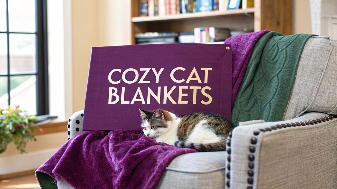 A Guide to Personalized Cat Blankets Your Kitty Will Love - FloofChonk