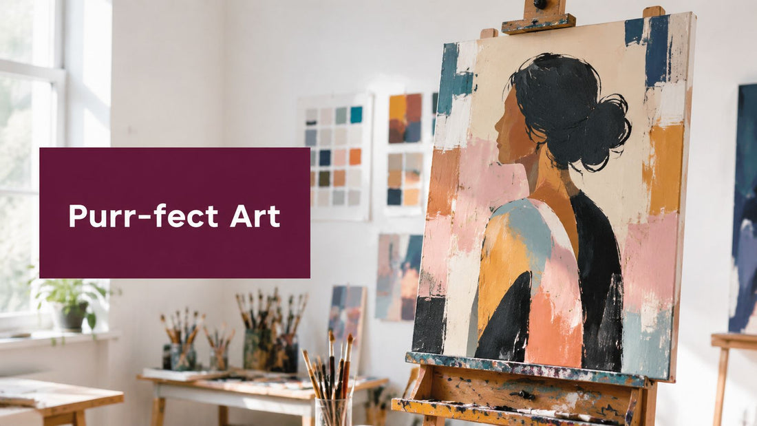 7 Purr-fect Abstract Woman Painting Styles