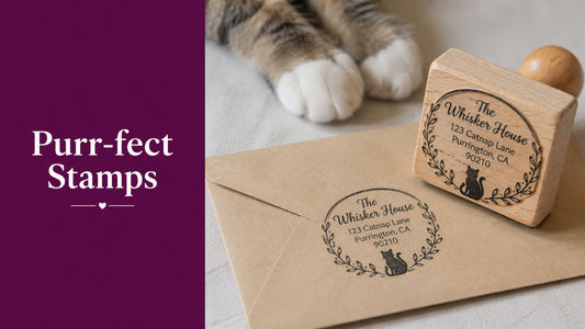 Address Stamp Etsy: Buyer's Guide to Purr-fect Stamps - FloofChonk