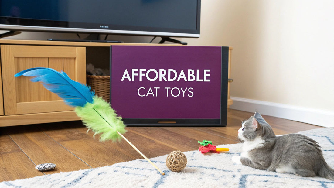 Affordable Cat Toys: Top Budget Picks That Keep Cats Engaged 😼 - FloofChonk