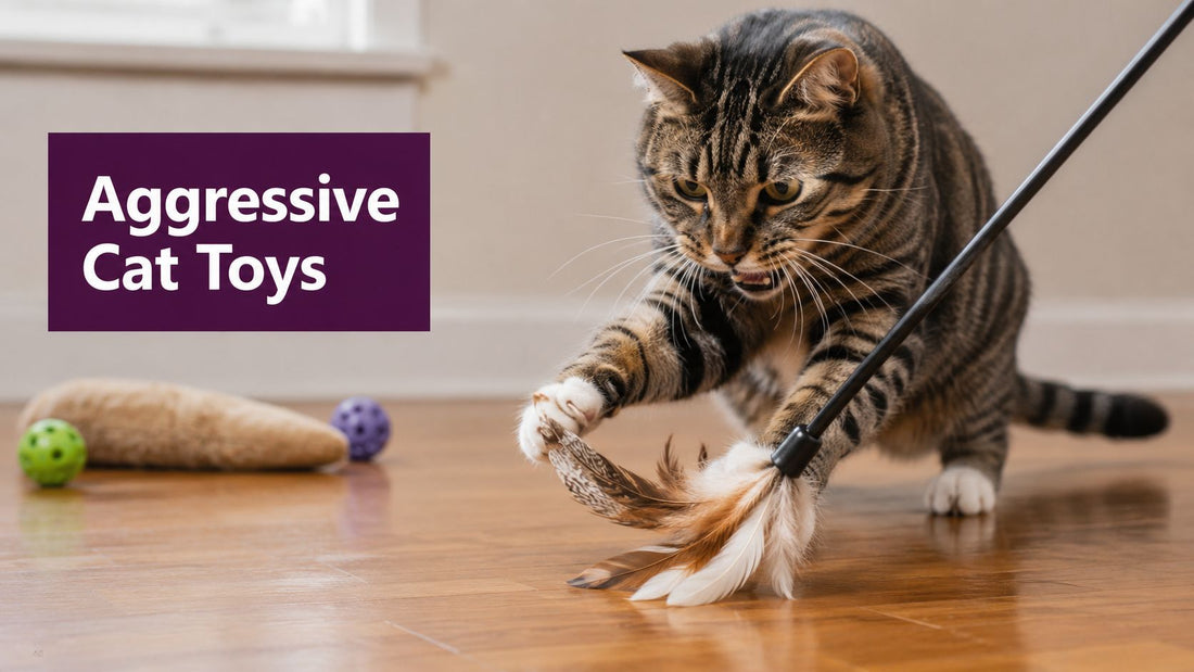 Best Cat Toys for Aggressive Cats: A Paw-some Guide - FloofChonk
