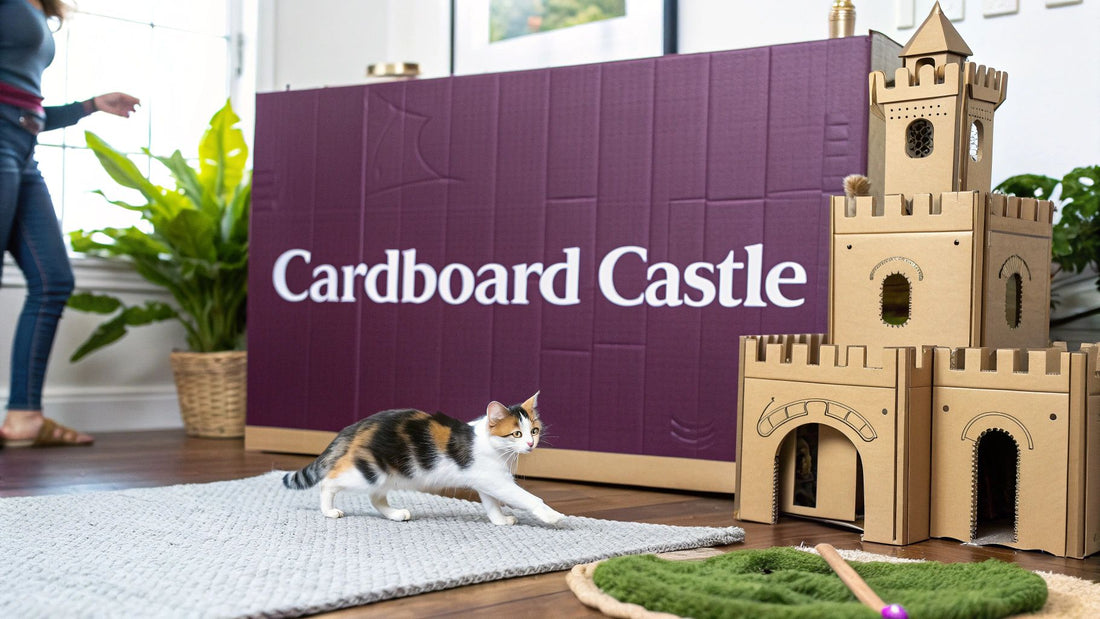 Build a Cardboard Castle For Cats Your Feline Will Love 👑 - FloofChonk