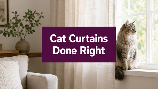 Cat Curtains Done Right: A Floofie-Approved Guide