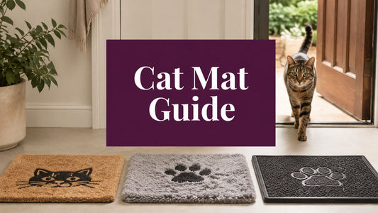 Cat Door Mat Guide: Types, Materials, and Styling Tips - FloofChonk