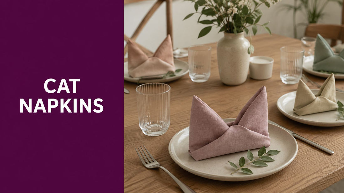 Cat Napkins: Your Guide to Purr-fect Parties & Decor - FloofChonk