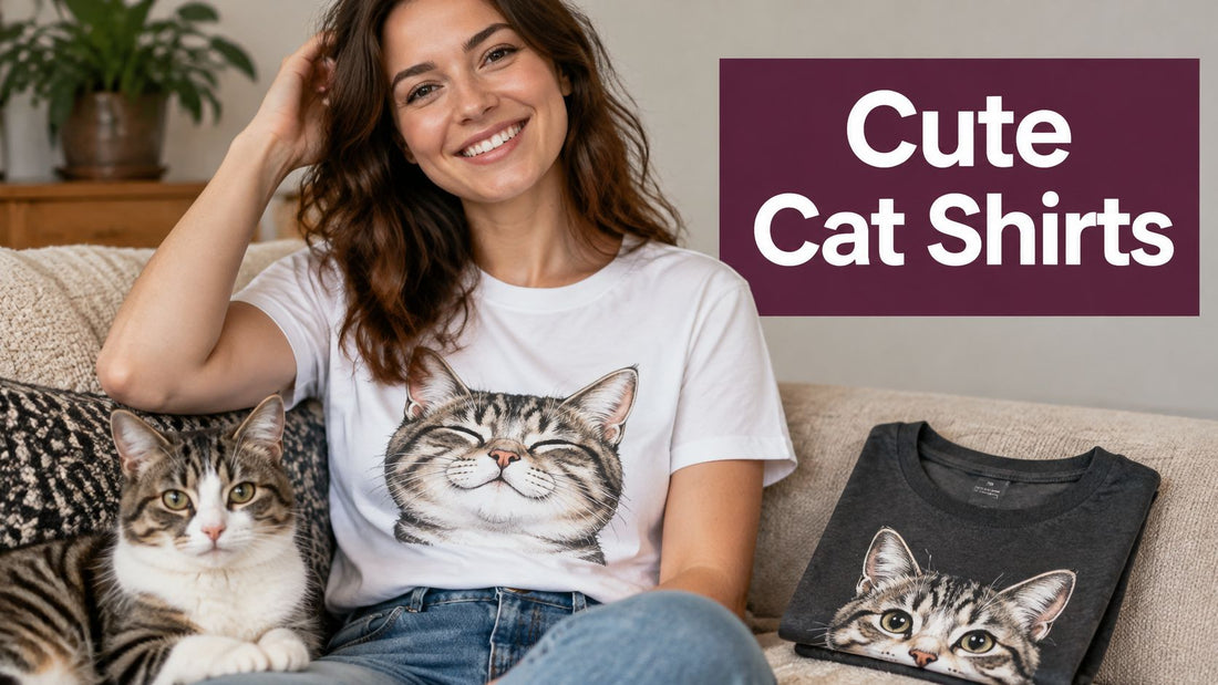Cat Shirt Cute Guide: Motifs, Fit and Styling - FloofChonk