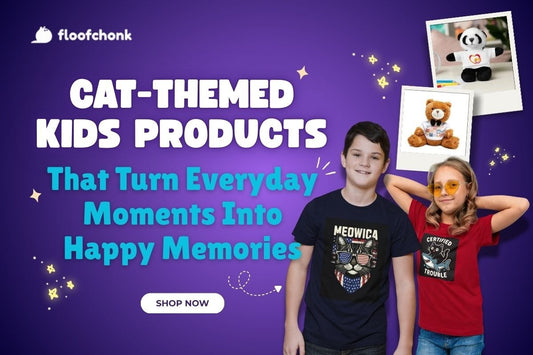 Cat-Themed Kids Products That Turn Everyday Moments Into Happy Memories - FloofChonk