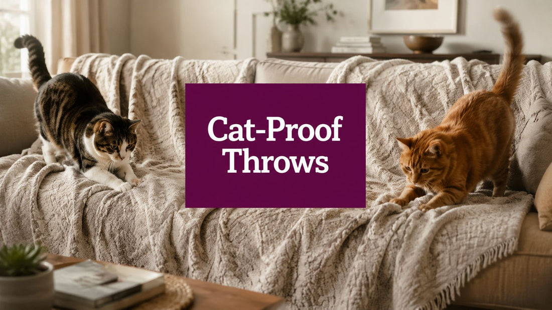 Cat Throw Blankets That Survive Real Cats