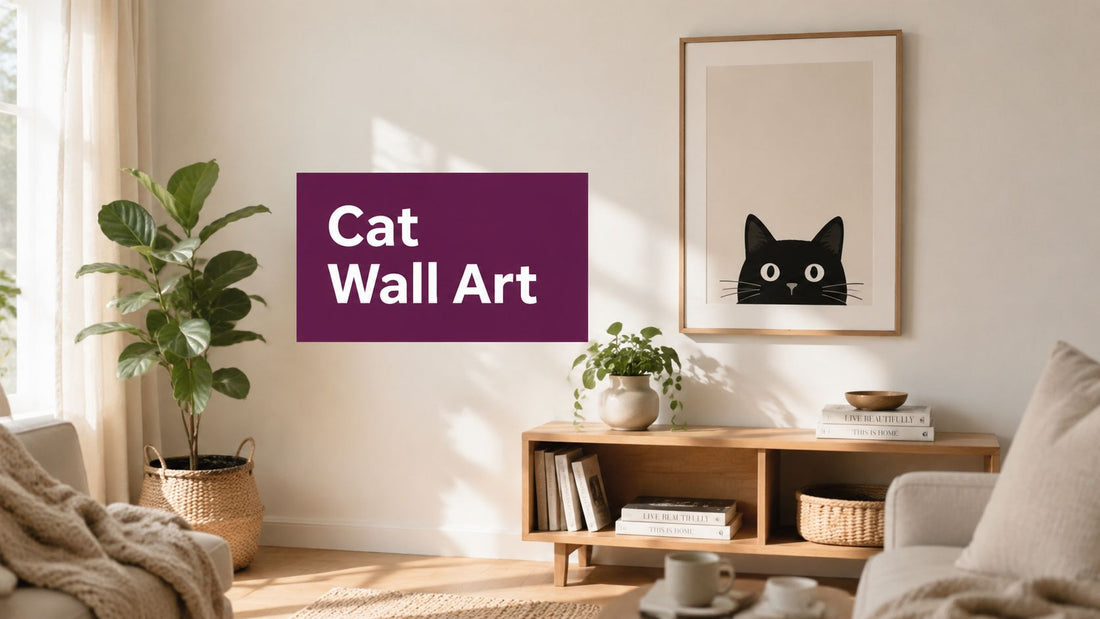 Cat Wall Art: Your Guide to a Pawsome Home Makeover - FloofChonk