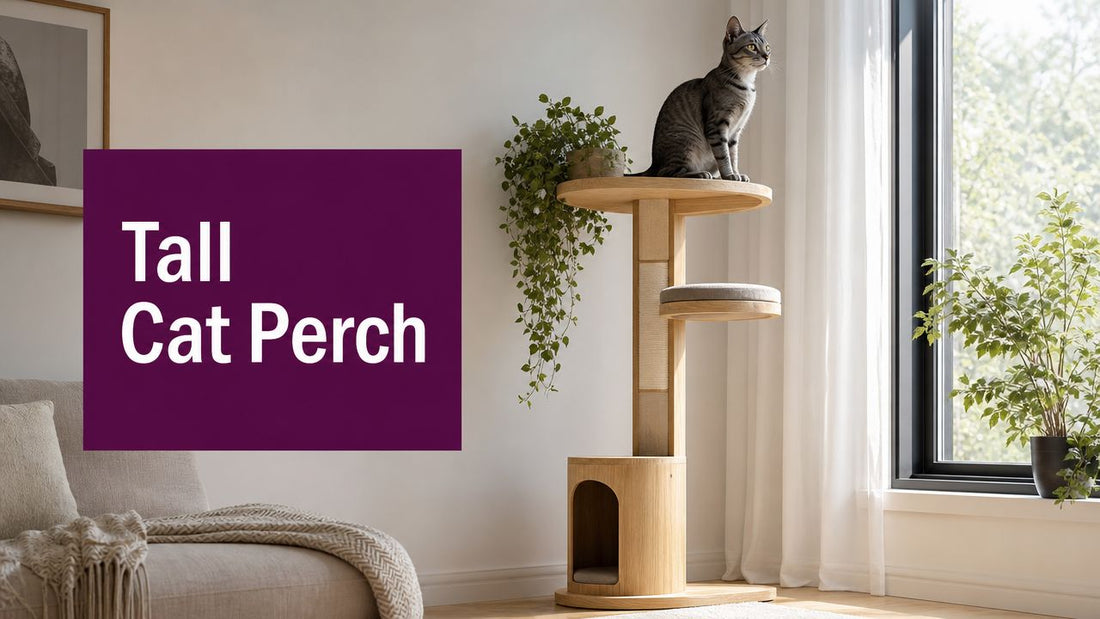 Elevate Your Cat's World: Find a Tall Cat Perch - FloofChonk