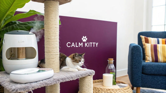 How-to-Reduce-Cat-anxiety-A-Paw-sitive-Guide-to-a-Calm-Kitty FloofChonk