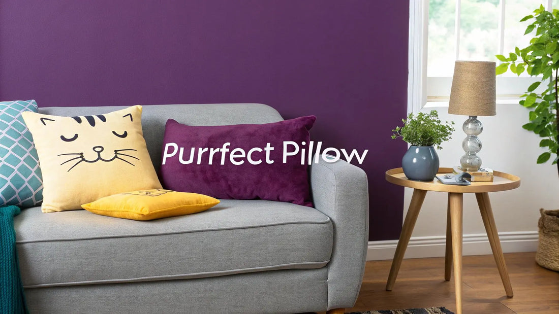 Finding-Your-Purrfect-Cat-Shaped-Pillow FloofChonk