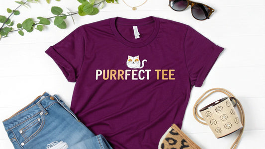 Finding Your Purrfect Cat Graphic Tees