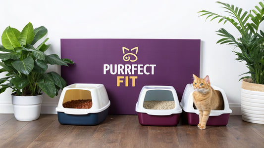 Finding the Purrfect Fit: A Guide to Litter Box Sizes - FloofChonk
