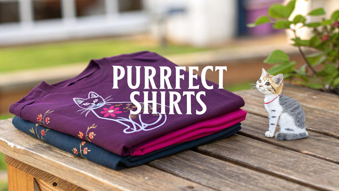 Finding the Purrfect Shirts for Cat Lovers - FloofChonk