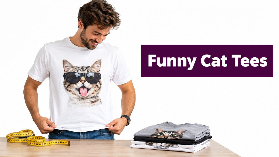 Funny Cat T Shirts for Men - FloofChonk