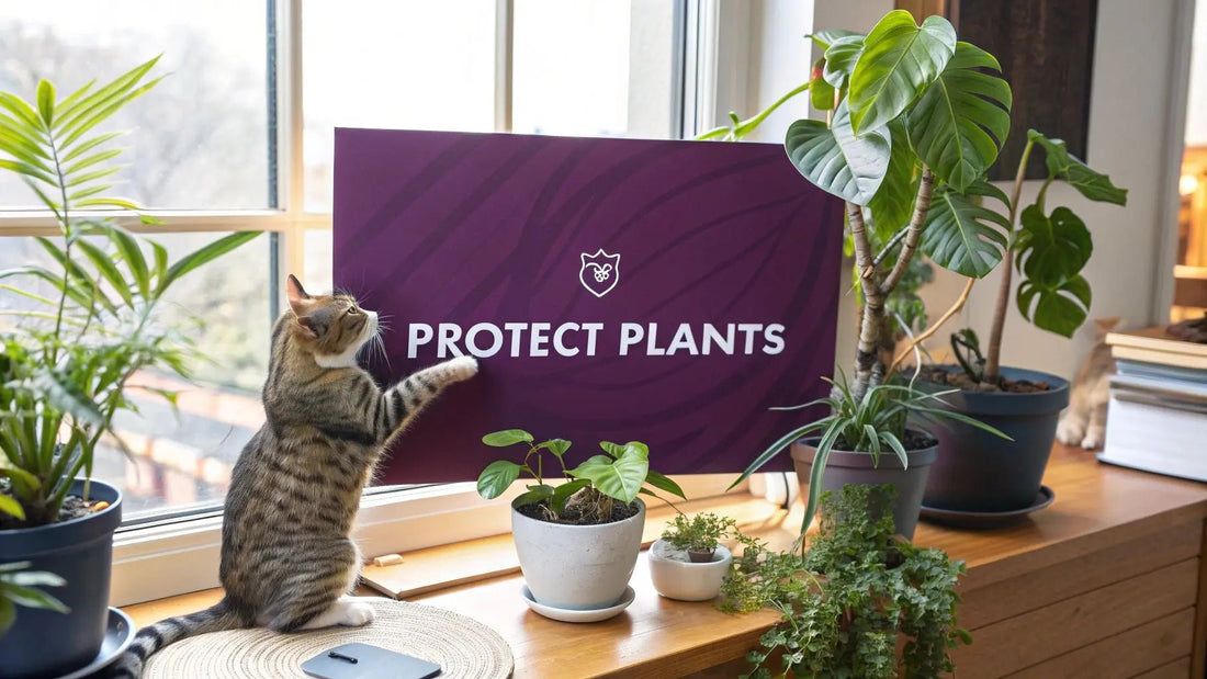 How to Deter Cats from Eating Plants - FloofChonk